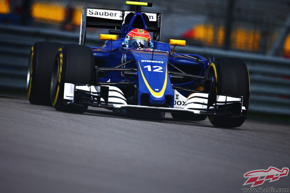 Felipe Nasr en el GP de Rusia