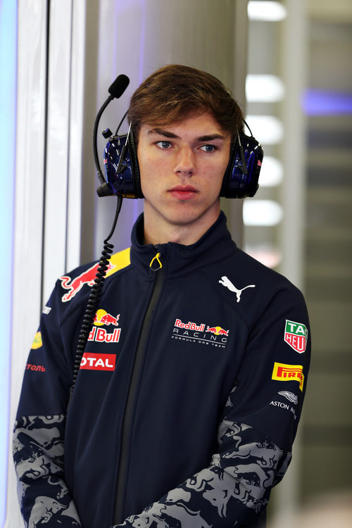 Pierre Gasly, piloto probador de Red Bull