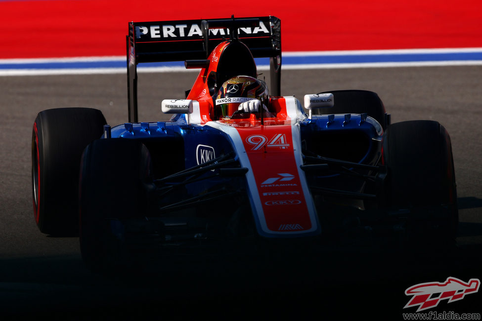 Pascal Wehrlein rueda con el neumático más blando del fin de semana