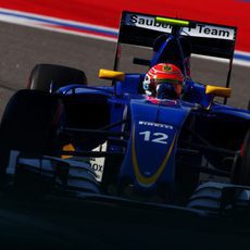 Felipe Nasr extrae el máximo de su nuevo chasis