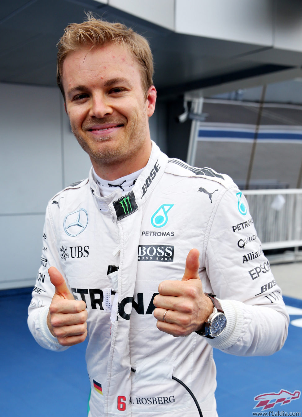 Pole para Nico Rosberg