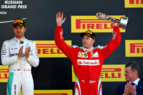 Tercer puesto en Rusia para Kimi Räikkönen
