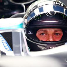 Mirada fija de Nico Rosberg