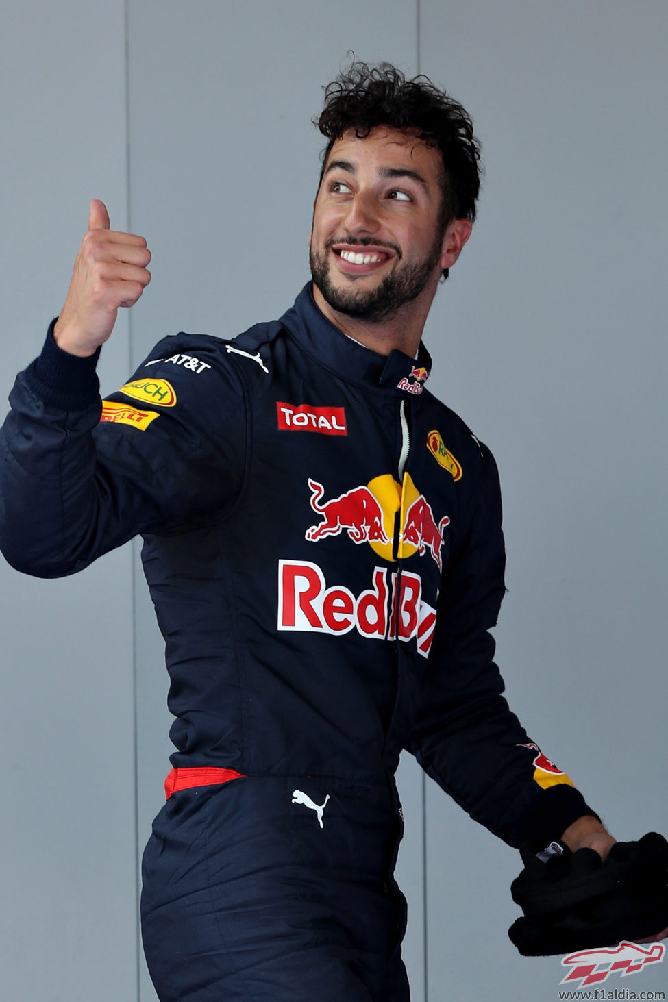 Daniel Ricciardo termina contento la clasificación