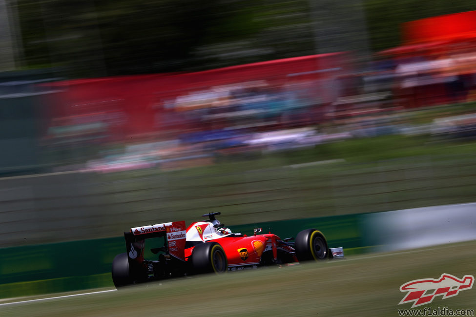 Sebastian Vettel exprime su Ferrari
