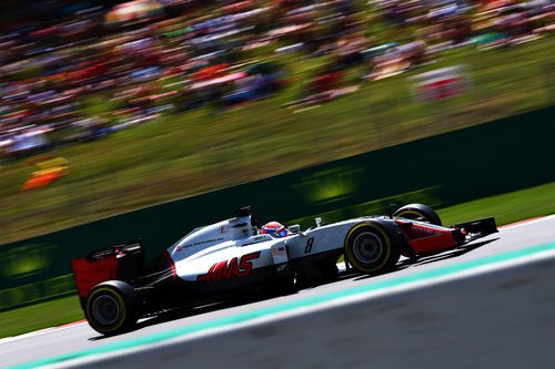 Romain Grosjean no logra entrar en Q3