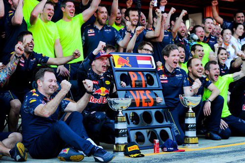 Grito de gloria de Red Bull en Barcelona