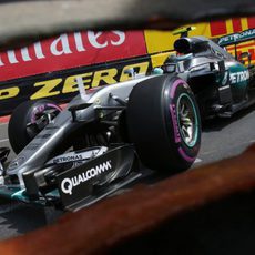 Nico Rosberg prueba el superblando en Mónaco