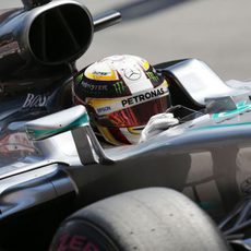 Lewis Hamilton volvió a tener problemas en la Q3