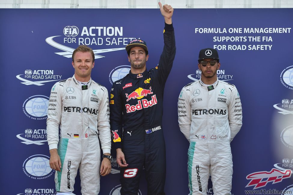 Ricciardo, Rosberg y Hamilton vuelan en Mónaco