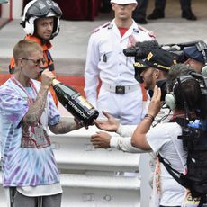 Justin Bieber quiere probar el champán del ganador