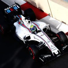 Felipe Massa prueba el superblando con su Williams