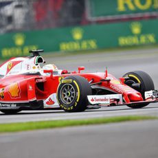 Más pruebas para Sebastian Vettel en Silverstone