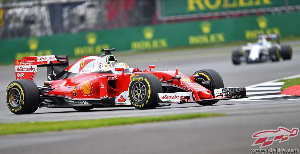 Más pruebas para Sebastian Vettel en Silverstone