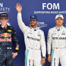 Hamilton, Rosberg y Verstappen los más rápidos en Silverstone
