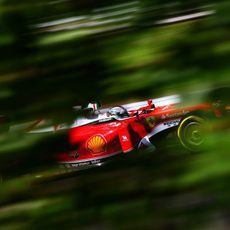 Sebastian Vettel acaba el viernes en tercera posición