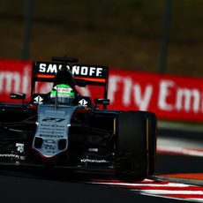 Nico Hülkenberg completa el programa de Force India