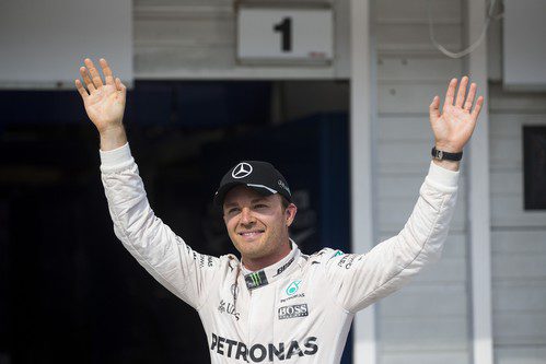 Un radiante Nico Rosberg se hace con la pole