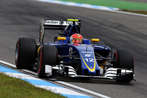 Felipe Nasr quedó último en Hockenheim