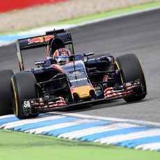 Carlos Sainz prueba el blando en Hockenheim