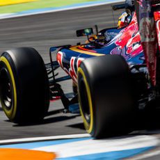 Carlos Sainz cae en la Q2 en Hockenheim