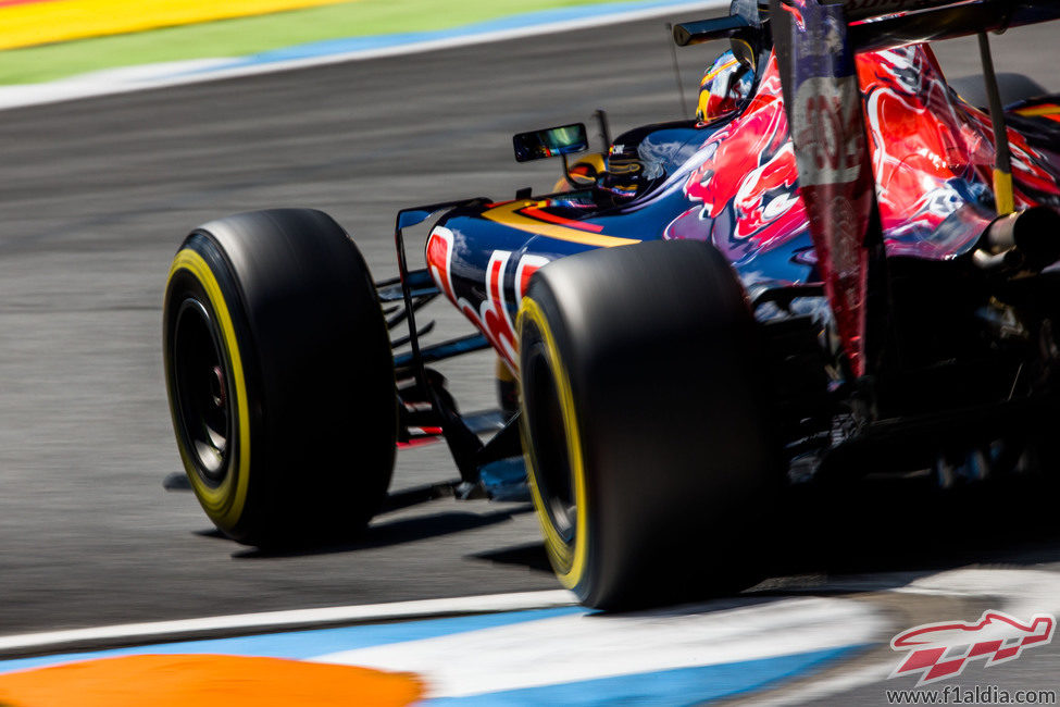 Carlos Sainz cae en la Q2 en Hockenheim