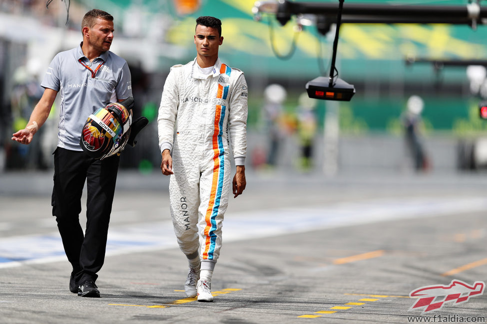 Pascal Wehrlein regresa con su equipo tras rozar la Q2