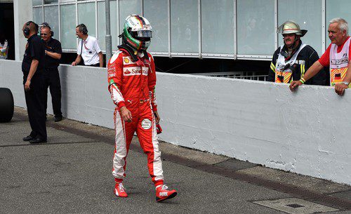 Sebastian Vettel acaba frustrado la clasificación