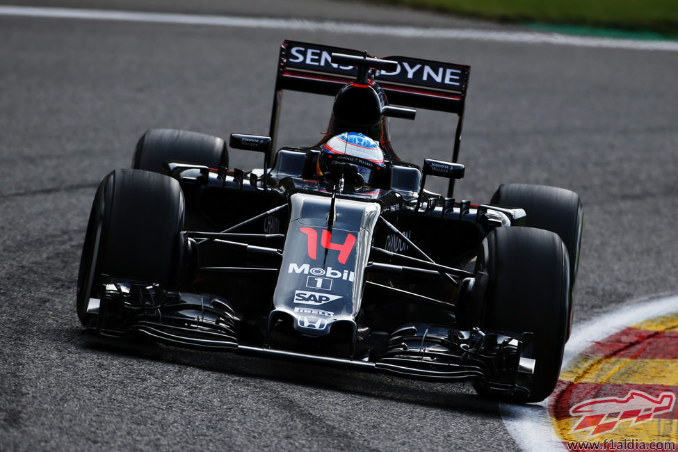 Muchos cambios en el motor del coche de Fernando Alonso