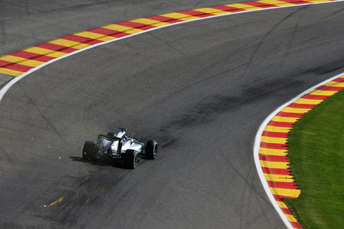 Nico Rosberg lidera la primera sesión en Spa