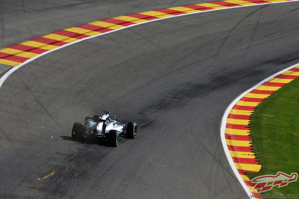 Nico Rosberg lidera la primera sesión en Spa