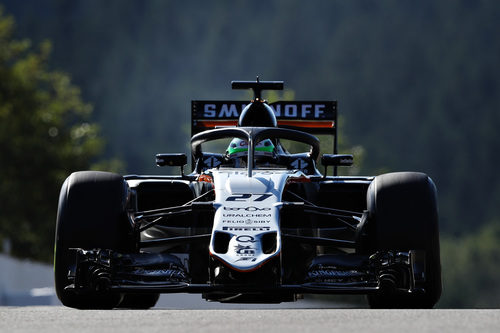 Nico Hülkenberg rueda con el 'halo'