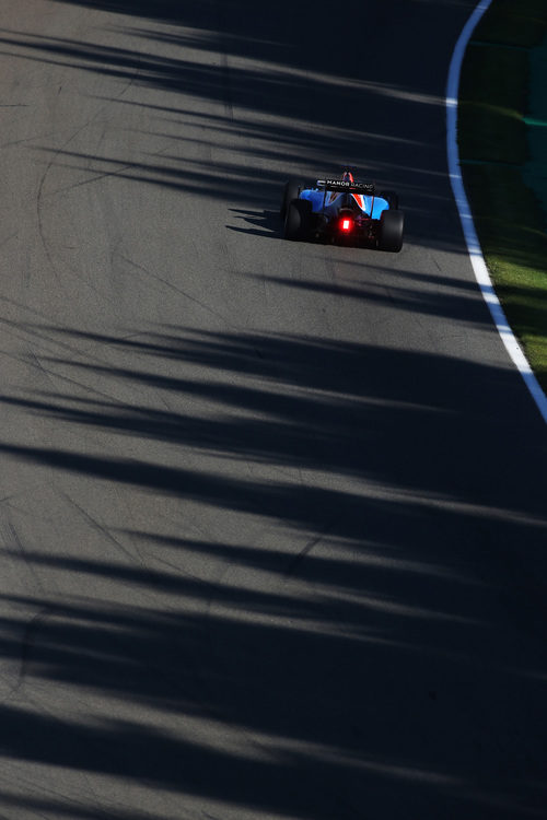 Pascal Wehrlein rueda en el trazado de Spa