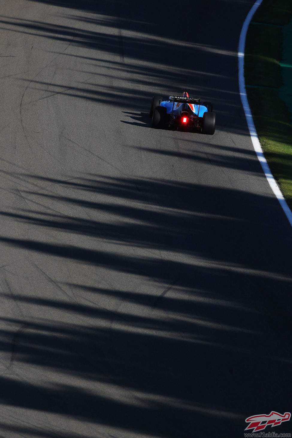 Pascal Wehrlein rueda en el trazado de Spa