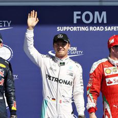 Rosberg, Verstappen y Räikkönen vuelan en Spa