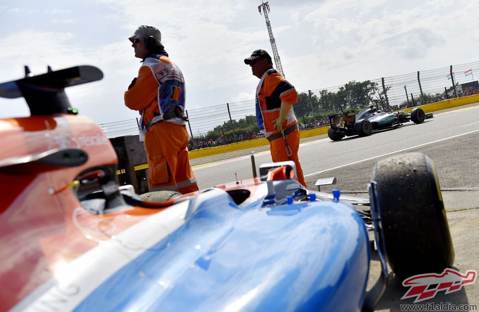 Pascal Wehrlein abandona en Spa