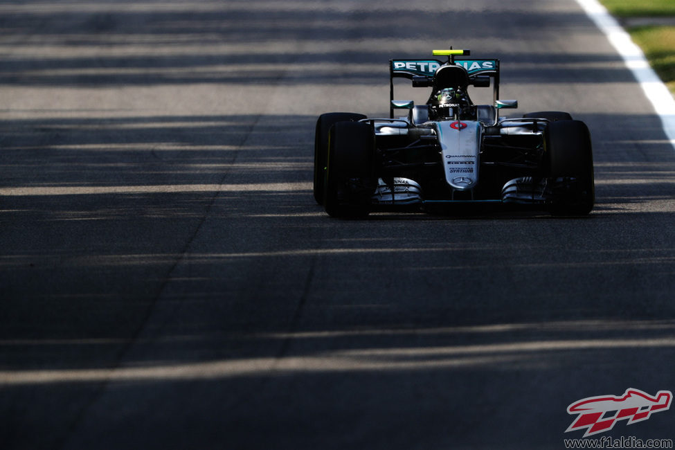 Nico Rosberg lidera la FP1 del GP de Italia 2016