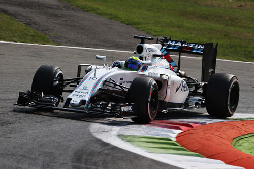 Felipe Massa rueda a buen ritmo con los medios