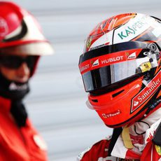 Kimi Räikkönen saldrá cuarto en Italia