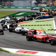 Primeras curvas del GP de Italia 2016