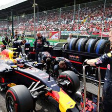 Max Verstappen se posiciona en parrilla de salida