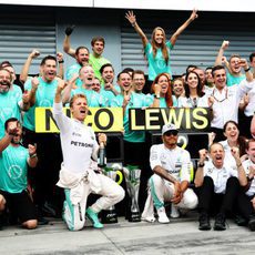 Doblete de Mercedes en el GP de Italia 2016