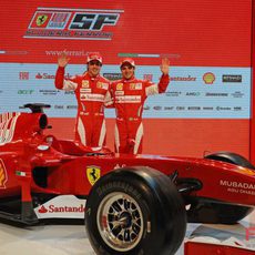 Alonso, Massa y el F10