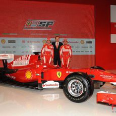 Alonso, Domenicali, Massa y el F10