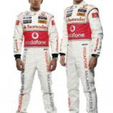 Hamilton y Button, los pilotos de McLaren