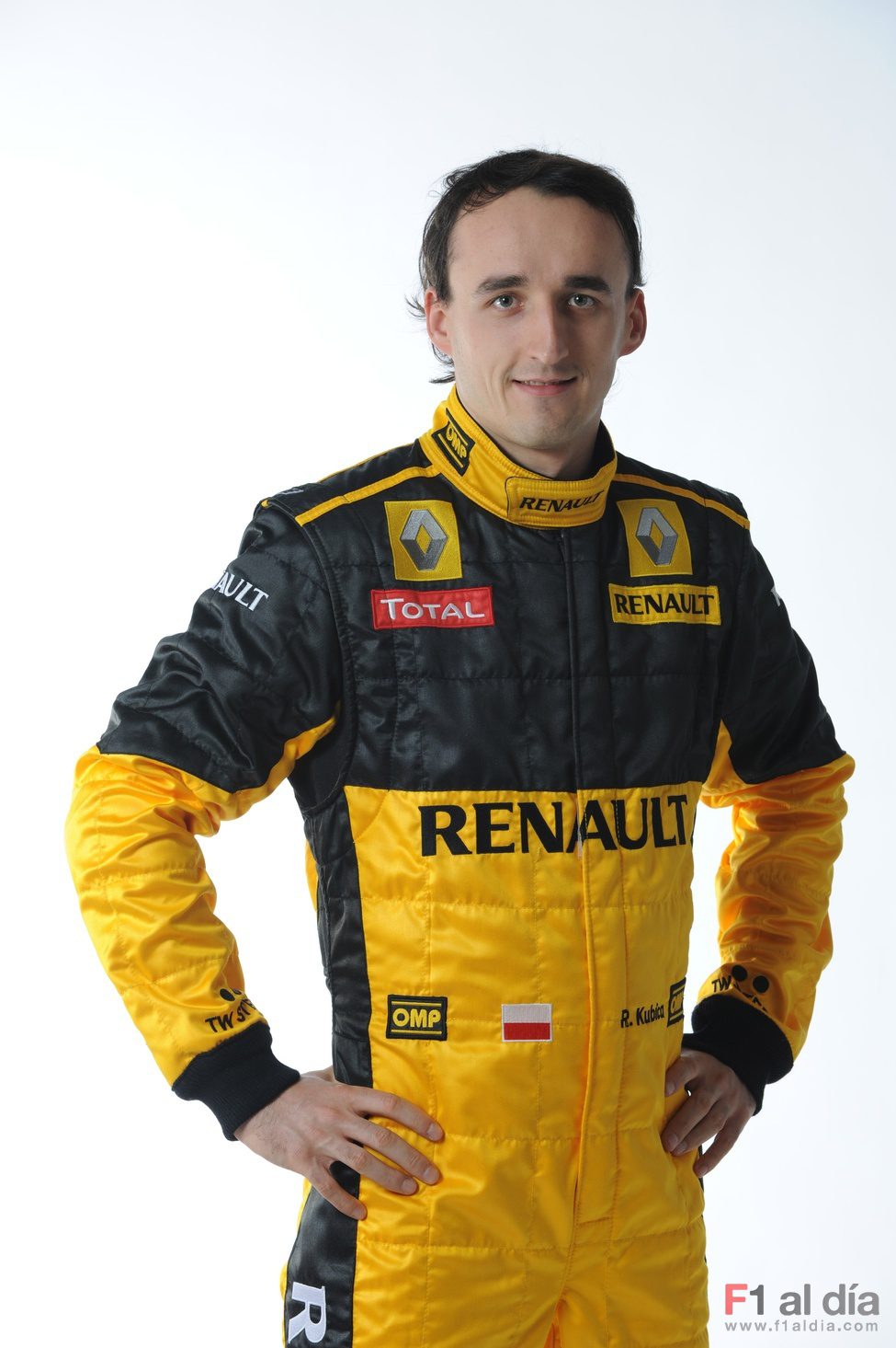 Robert Kubica con sus nuevos colores