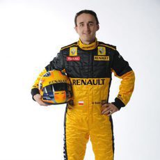 Kubica y su nuevo casco