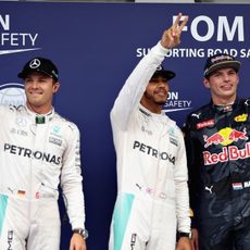 Hamilton, Rosberg y Verstappen saldrán por delante en Malasia