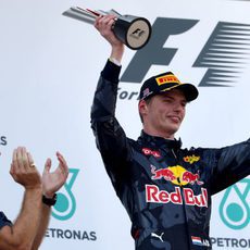 Segundo puesto en el podio para Max Verstappen