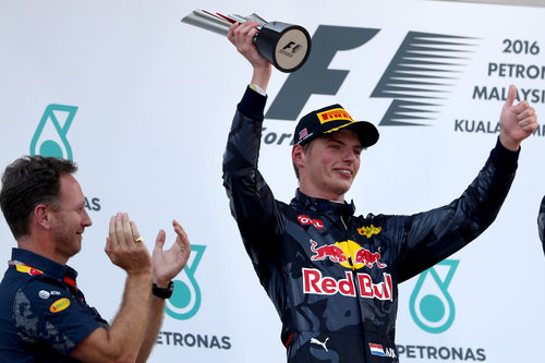 Segundo puesto en el podio para Max Verstappen